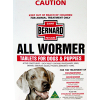 St Bernard All Wormer Tablets For Dogs And Puppies 10kg 6 Pack