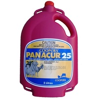 Coopers Panacur 25 Oral Anthelmintic For Sheep Cattle Goats Fenbendazole 5L(Out Of Stock)