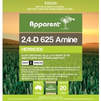 Apparent 2,4-D Amine 625 Herbicide 20 Litre (Equiv To Amicide)
