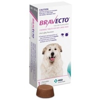 Bravecto Very Large Dog 1400mg Pink >40 - 56kg Single Chew