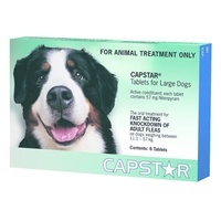 Capstar For Dogs Large 11.1-57kg 6 Tablets