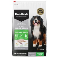 Black Hawk Dog - Adult - Large Breed - Chicken & Rice Dry Food 20kg