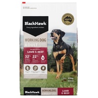 Black Hawk Working Dog - Adult - Lamb & Beef - Dry Food 20kg