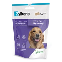 Zylkene Calming Chews For Large Dogs 15-60kg  - 450mg - 14 Chews