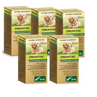 Drontal Worming Suspension Dogs And Puppies 5 X 30ml