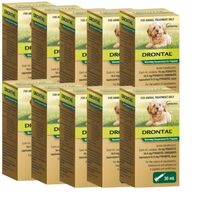 Drontal Worming Suspension Dogs And Puppies 10 X 30ml