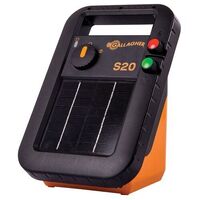 Gallagher S20 (upto 2km) - Portable Solar Powered Fence Energizer