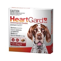 Heartgard Plus Brown Large 23-45kg 6 Pack