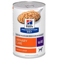 Hill's Prescription Diet Dog u/d Chicken Flavour - Wet Food 370gm x 12 Cans