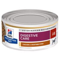 Hill's Prescription Diet Dog i/d Chicken & Vegetable Stew - Wet Food 156gm x 24 Cans