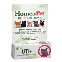 Homeopet Feline UTI+, Urinary Tract Infection - 15ml
