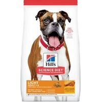 Hill's Science Diet Dog - Adult 1-6 Light with Chicken Meal & Barley - Dry Food