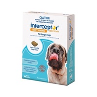 Interceptor Spectrum Chews - Blue Large Dogs 22-45kg 3pack 