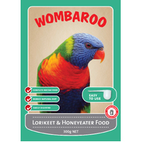 Wombaroo Lorikeet & Honeyeater Food 300gm