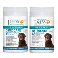PAW Osteocare (Joint Protect) - Medium & Large Dogs - 500g  x 2 (Approx 200 chews)