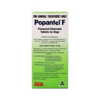 Popantel F Flavoured Tablets 10kg 80-Tablets