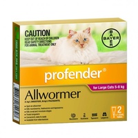 Profender Allwormer Large Cat 5 To 8 kg 20's
