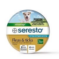 Bayer Seresto Collar For Small Dogs Under (8kg)