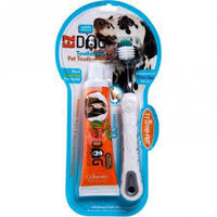 Triple Pet Ez Dog Toothbrush & Toothpaste Kit Large (Out Of Stock)