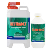 Virbac Neutradex Diuretic Acidosis Dehydration Horse Supplement 10L