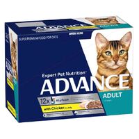 Advance Cat - Adult Chicken in Jelly Pouches - Wet Food 12 x 85gm