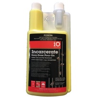 iO Incarcerate Easy Dose Pour-On Lice & Fly Treatment 1 Litre (Deltamethrin) (Limited Stock)