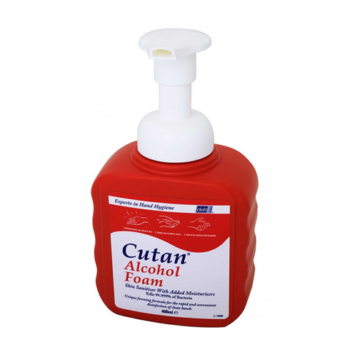 Cutan® Foam Hand Sanitiser 400ml CUTAN