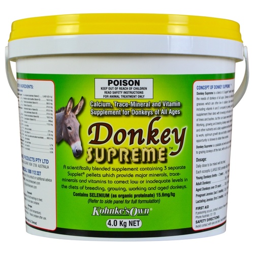 Kohnke's Own Donkey Supreme