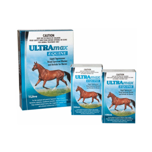 Ultramax Equine Liquid Tapewormer for Horses