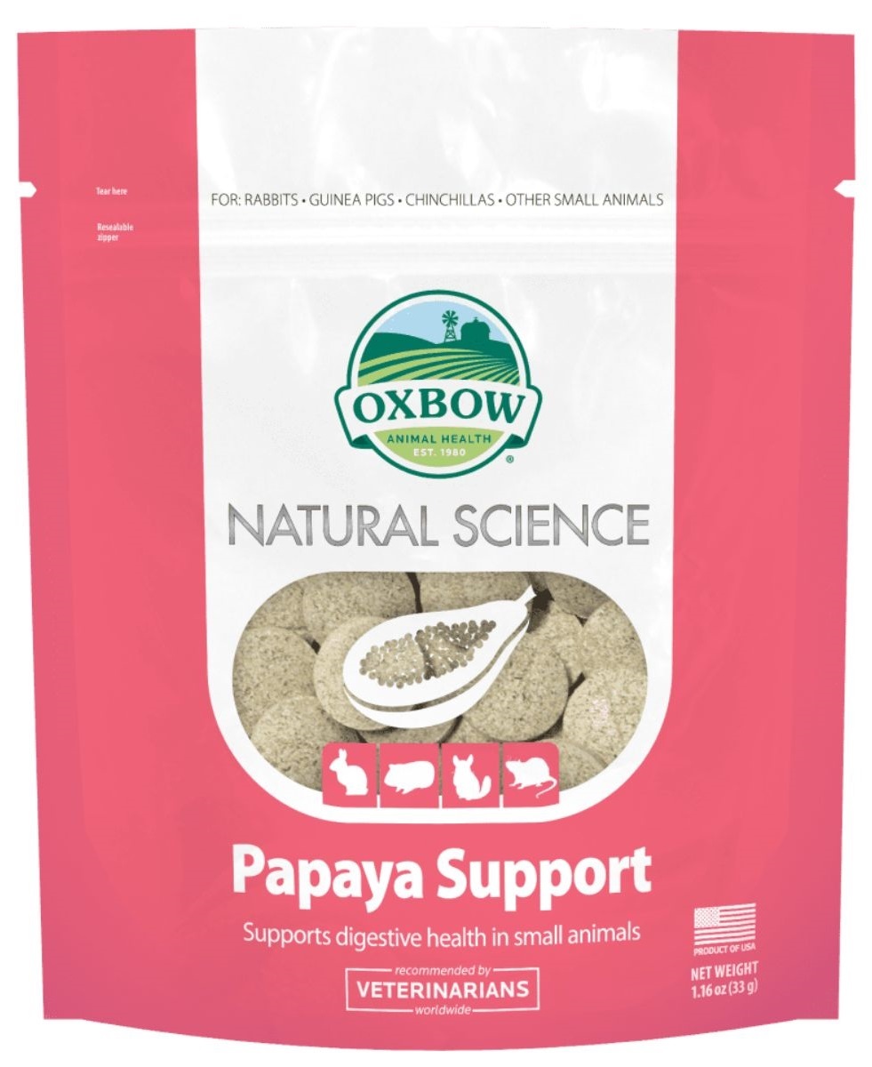 Buy Oxbow Natural Science Papaya Support 33gm Oveds Horse & Pet Store