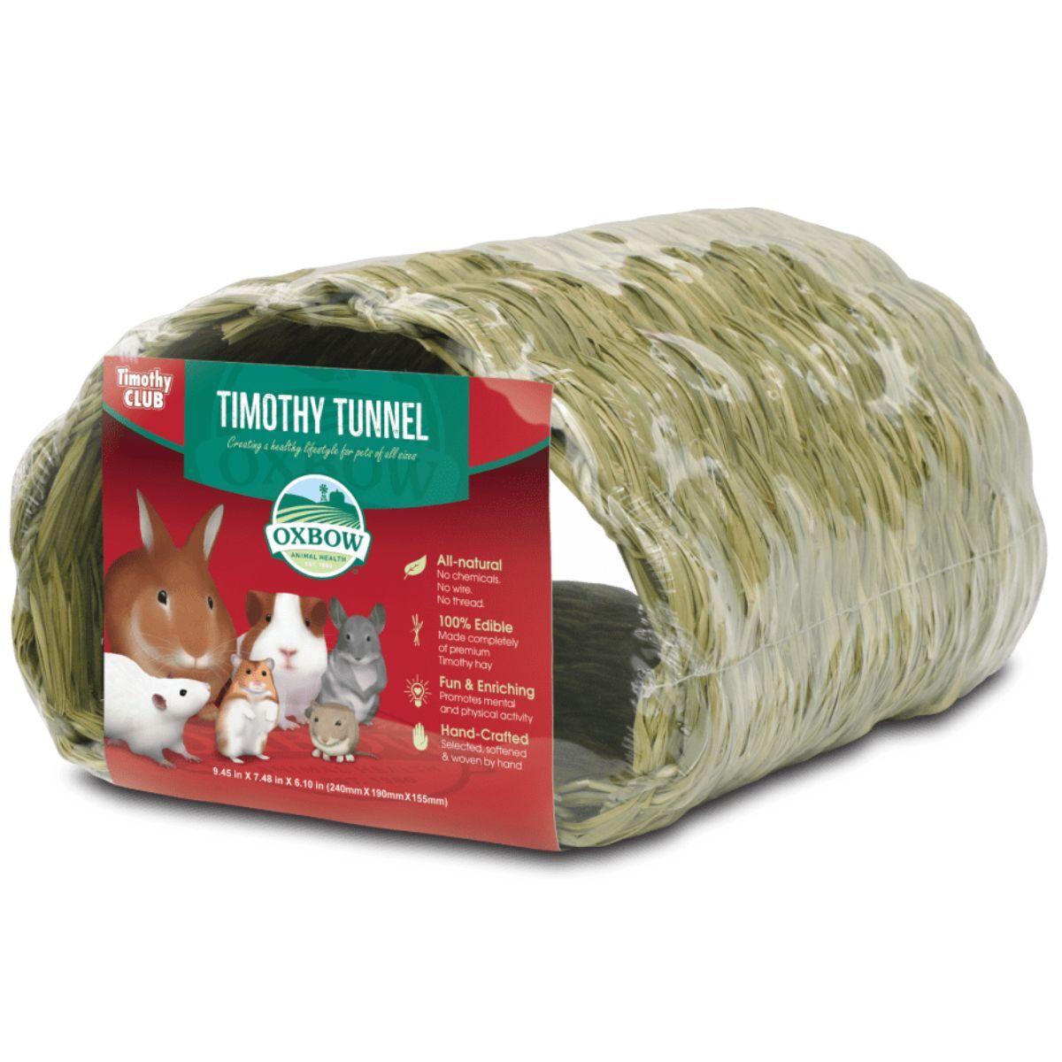Buy Oxbow Timothy Club Tunnel Oveds Horse & Pet Store