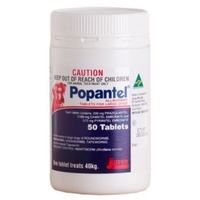 Popantel 40kg Tablets 50-Tablets
