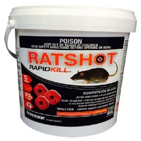 iO Ratshot Rapid Kill Block 250gm Red Brodifacoum