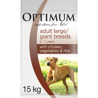 Optimum Adult Dog - Large Breed with Chicken - Dry Food 15kg