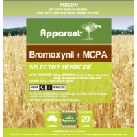 Apparent Bromoxynil + MCPA  20lt SELECTIVE HERBICIDE