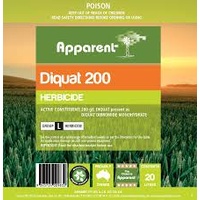 Apparent Diquat 200 Non-Residual Herbicide 20-Litre (Equiv Reglone)