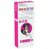 Bravecto Spot On For Dogs Pink Very Large Dog 40-50kg 