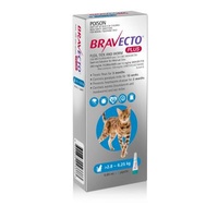 Bravecto Plus For Medium Cats 2.8 - 6.25kg