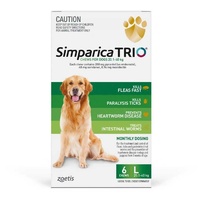 Simparica TRIO 20.1-40kg (Green) 3 Pack