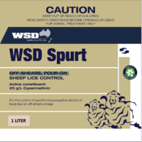 WSD Spurt Lice Control 1L (Out of stock)
