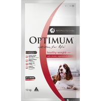 Optimum Adult - Healthy Weight - Chicken & Veg - Dry Dog Food - 13kg
