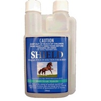 Pharmachem Shield Pour-On Buffalo Fly, Midges Repellent For Horse Equine 250 ml