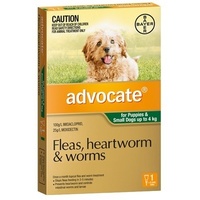 Advocate For Puppies & Dogs Up To 4kg Green 3-Pack