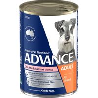 Advance Dog Adult All Breed Chicken and Salmon with Rice - Wet food