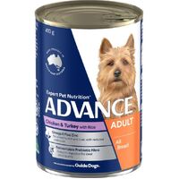 Advance Dog Adult All Breed Chicken and Turkey with Rice - Wet Food