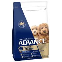 Advance Dog Oodles Adult Small Breed Salmon with Rice - Dry Food