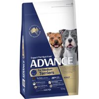 Advance Dog Terrier Adult Medium Breed Turkey with Rice - Dry Food