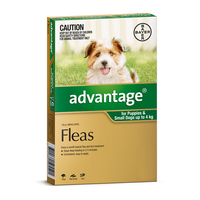 Advantage For Dogs & Puppies Under 4kg