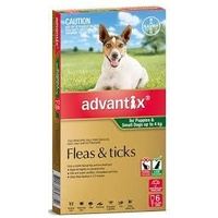 Advantix for small Dogs up to 4kg