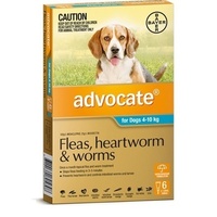 Advocate For Dog 4-10kg Medium Aqua 